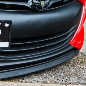 Resim ŞNT GARAGE Hyundai Accent Blue Ön Tampon Altı Kauçuk Siyah Ez Lip 
