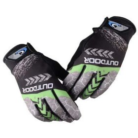 Resim SARİSSA BİSİKLET Outdoor Mtb Mevsimlik Tam Parmak Bisiklet Eldiveni Large Rüzgar Geçirmez Eldiven 