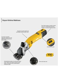 Resim Rtr-Max Rtm923 Koyun Kırkma Makinası 500 Watt 