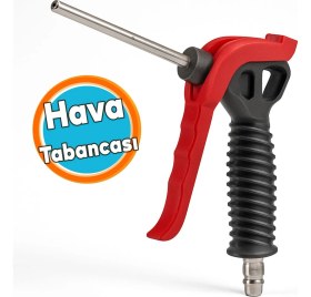 Resim Nzb Hava Tabancası Uzun Kompresör Plastik Kompozit Tabanca 