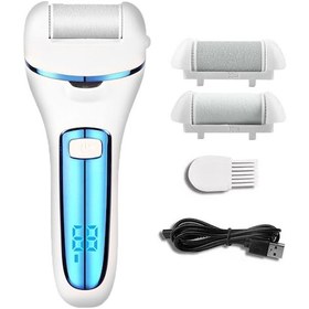 Resim Sones Elektrikli Ayak Öğütücü Dijital Ekran Şarj Edilebilir Pedikür Peelingi, Renk: Kraliyet Mavisi 