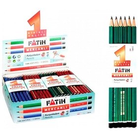Resim Fatih Mercanlı Yeşil Gövde Kurşun Kalem 12'li Paket Diğer 