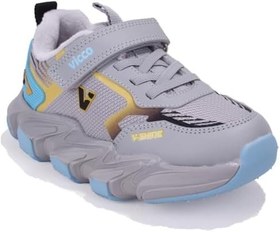 Resim Vicco Space 346F25K238 Gri Ortopedik Günlük Erkek Çocuk Spor Ayakkabı 