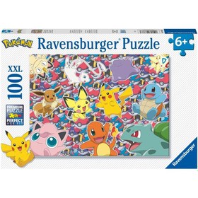 Resim 133383 Pokemon 100 parça XXL Ravensburger Puzzle 