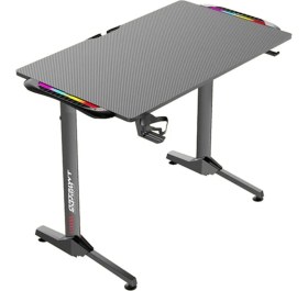 Resim Twısted Mınds T Desıgn TM-T-1060-RGB Karbon Fiber E-Spor Oyuncu Masası 