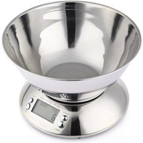 Resim Genel Markalar Paslanmaz Krom Hassas Mutfak Terazisi 5 Kg / 1g Elektronik Tartı Mutfak Gıda 