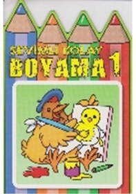 Resim Sevimli Kolay Boyama 1- Parıltı Yayınları 