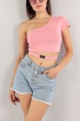 Resim CHİCKA Kadın Crop Bluz 