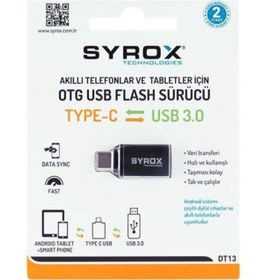 Resim Syrox Type-c Otg Dönüştürücü 