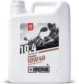 Resim Ipone 10.4 10w-40 4t 4 Lt Motosiklet Yağı 