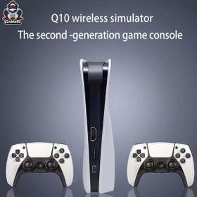 Resim Voground Q10 PlyStation 128 GB GTA Pes Fifa SEGA PSP Retro Atari 26776 Oyunlu 3D 4K HD 2.4G Game Box 