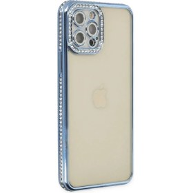 Resim 12 Kılıf Joke Taşlı Silikon - MAVI-(5796) 