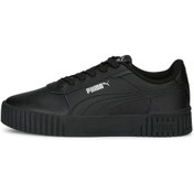 Resim Puma Carina 2.0 Jr Black- Silver Kadın Spor Ayakkabı 