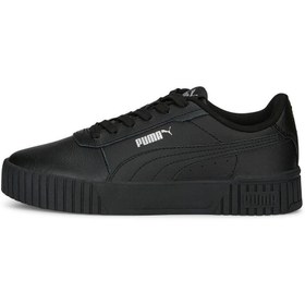 Resim Puma Carina 2.0 Jr Black- Silver Kadın Spor Ayakkabı 