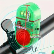 Resim Duyarlı Elektronik Sensörlü LED Olta Alarmı, PVC Malzeme, Pille Çalışır (Düğme Pili, ≤36V), Outdoor Olta Aksesuarı, Paskalya ve Noel Kutlamaları İçin İdeal 