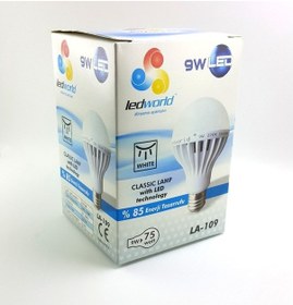 Resim Ledworld 9W Beyaz Led Ampul E27 Duy - 5 Adet 
