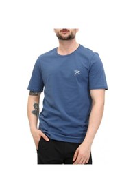 Resim Raru Erkek %100 Pamuk T-Shirt Agnıtıo Petrol 
