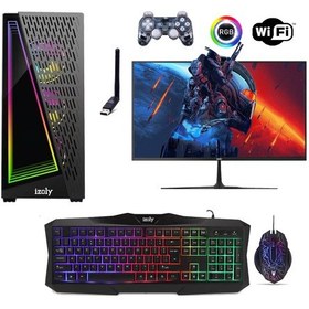 Resim İzoly Ocean X 22M i5-4440 16 GB 512 GB SSD 4 GB RX550 22'' Free Dos Masaüstü Bilgisayar 