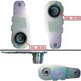 Resim Arka Dıngıl Torsıyon Kol Levye Takım Sağ:32 Diş-sol 30 Diş 306-xsara-309-zx 5178 20 5178 41 5178 40 