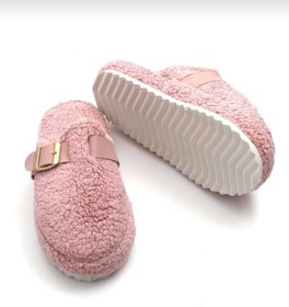 Resim ALTUN TİCARET Kadın Peluş Ev Terliği Terlik Ses Yapmaz Taban 