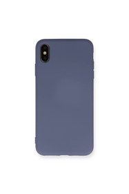 Resim artlab Art İphone Xs Max Kılıf Nano İçi Kadife Silikon - Gri Lab 