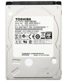Resim Toshiba 500 Gb 2,5 5400 Rpm Sata 3 Hard Disk Mq01abd050v 