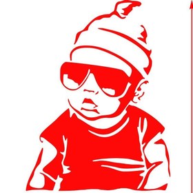 Resim MIGNATIS Arabada Bebek Var Araba Sticker - Oto Sticker - Araba Sticker - 20 cm 