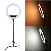 Resim Ring Light Led Işık 12 Inc Kuaför Makyaj Led Işık 2metre Stand 12 Inç Profesyonel Set 