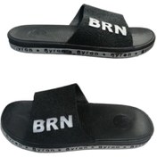 Resim Byron Unisex Brn B050-10 Siyah Kaymaz Taban Deniz Plaj Havuz Günlük Yürüyüş Terlik 