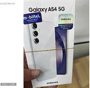 Resim SAMSUNG A54 128GB BEYAZ SIFIR KAPALI KUTU - MERKEZ İLETİŞİM 