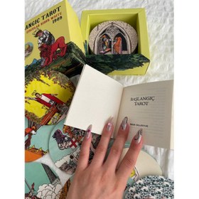 Resim Başlangıç Tarot ve Circular Rider Waite Tarot Kartları I Yuvarlak Tarot Kartları 