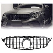 Resim C Serisi W205 Gtr Ön Panjur Piano Siyah Kameralı 2018 Sonrası 