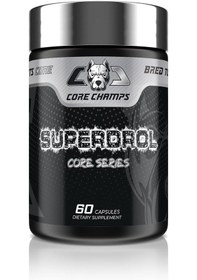 Resim Core Champs Super Drol Choline Dmae , Acety L-carnitine , Ajuga Turkesteron 60 Caps - By Kai Greene Aromasız 