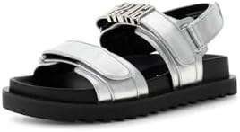 Resim Guess Logolu Cırt Cırtlı Sandalet FLJFBLLEL03 Bayan SANDALET FLJFBL LEL03 SILVE 