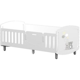 Resim Meltem Kids Sweet Two Bear Çocuk Odası Montessori Karyola 90x190 Cm Two Bear 90 x 190 CM 