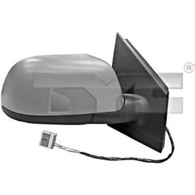 Resim Vw Polo 2001-2004 Dış Dikiz Aynası Sol Sıyah Kapaklı 5 Pın Oem No:6q1857507g 