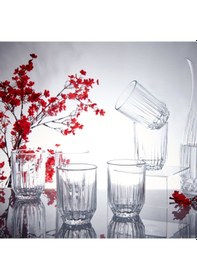 Resim Paşabahçee Echo Damla 6'lı Su Bardağı - 250 Ml Renkli 
