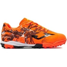 Resim Joma Super Copa Jr 2408 Scjs2408tf Turuncu Çocuk Halı Saha Ayakkabısı Turuncu 