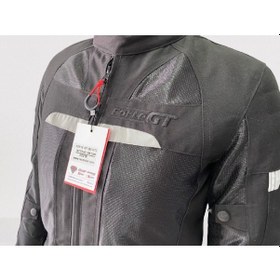 Resim Forte Gt Inferno Kadın Motosiklet Montu 4 Mevsim Siyah Renk 