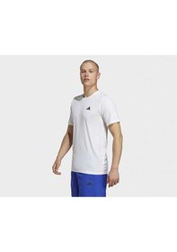 Resim Adidas Tr Es Fr T Erkek Antrenman Tişörtü Ic7440 Beyaz Beyaz 