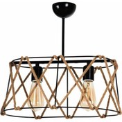 Resim polataydinlatma Elis 2 Li Oval Siyah 