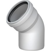 Resim Pvc Atık Su Borusu 45 Derece 75 mm 10 Adet 