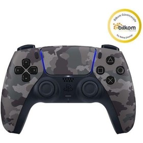 Resim Sony Playstation 5 Dualsense Controller Grey Camo V2 Bilkom Garantili 