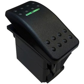 Resim İnce Işıklı 3p On-off 12-24v Marın Swıtch Ic-134m-1 