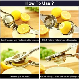 Resim Paslanmaz Çelik Limon Sıkacağı 