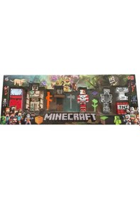 Resim Tıfıl Toys Golemli Minecraft 4 Karakter 7 Aksesuar 11 Parça Çocuk Figür Oyun Set 