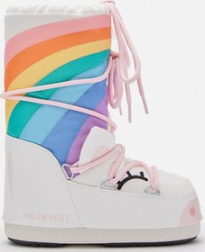 Resim Moon Boot Kız Çocuk Bot (Kar) 80D3400270-AV20 Moon Boot Icon Unicorn White/Multicolor (23-26) 