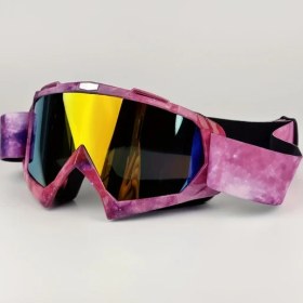 Resim Willowhaven E Motosiklet Gözlüğü Anti Fog Çizilmeye Dayanıklı Lens Tpu Çerçeve Ayarlanabilir Kayış 