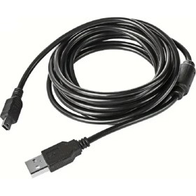 Resim Derwell 3 Metre 3m Mini USB To USB Data Şarj Kablosu Kamera Mp3 Mp4 Ps3 Radyo Navigasyon Şarj Kablosu Piramit Uç 