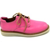 Resim Nostra Shoes Prego Bağcıklı Hakiki Deri Kadın Ayakkabı 